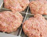 ケーキ型でー口サイズのハンバーグ作り方6写真