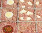 ケーキ型でー口サイズのハンバーグ作り方8写真
