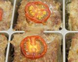 ケーキ型でー口サイズのハンバーグ作り方9写真