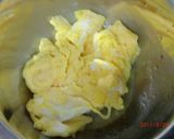 我が家の採れたて夏野菜チャーハン作り方2写真