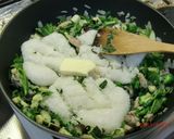 我が家の採れたて夏野菜チャーハン作り方5写真