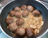 チーズ入りミートボールのトマトソース煮作り方10写真