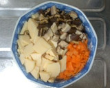 中華おこわ風♪もち米炊き込みご飯作り方1写真