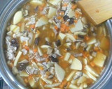 中華おこわ風♪もち米炊き込みご飯作り方3写真
