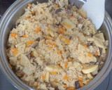 中華おこわ風♪もち米炊き込みご飯作り方4写真