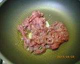 セロリと牛肉のオイスター炒め作り方5写真