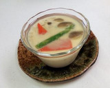 きのことアスパラの冷やし茶碗蒸し作り方5写真