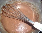 レンジでチョコチーズケーキ作り方2写真