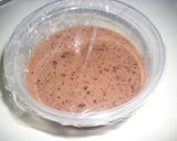 レンジでチョコチーズケーキ作り方3写真