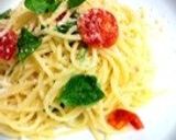 プチトマトとハーブの冷製パスタ作り方7写真