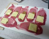 ☼生姜焼き用の肉でマスタードチーズ焼き作り方1写真