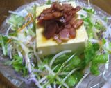 ☆超簡単☆豆腐のごちそうベーコンサラダ作り方4写真