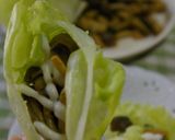 スパイシーきのこのレタス巻き巻き食べ～♫作り方12写真
