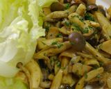 スパイシーきのこのレタス巻き巻き食べ～♫作り方10写真