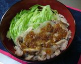 たまねぎソースで☆豚丼作り方6写真