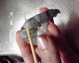 しっぽまで食べれるエビフライ作り方2写真