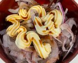 紫玉ねぎ〜おかか醤油マヨ〜作り方4写真