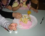 ドキンちゃん　ケーキ作り方9写真