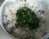 大葉、ねぎの消費にしそネギごはん作り方2写真