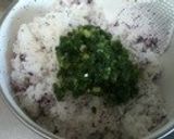 大葉、ねぎの消費に しそネギごはん作り方2写真