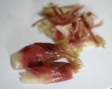 「みょうが」と「もずく」のさっぱり和え作り方1写真