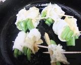 モロッコいんげんと油揚げの簡単焼き❢作り方3写真