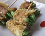 モロッコいんげんと油揚げの簡単焼き❢作り方4写真