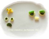 【キャラ弁】ガチャピン＆ムックのお弁当作り方4写真