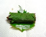 さんま蒲焼き缶　大葉巻きフライ作り方3写真
