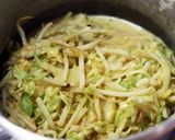 もやしお好み焼き みそソース添え作り方2写真