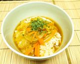夏だ☀カレーだ！冷たいカレー味麺つゆ作り方5写真
