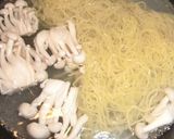 しめじ入りの冷たいラーメン、いいお味作り方2写真