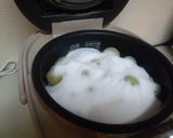 炊飯器使用♪冷凍梅で超スピード梅ジュース作り方3写真
