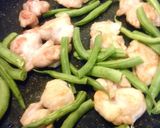 インゲンと鶏肉のさっぱり塩ダレ炒め作り方4写真