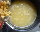 ∞∞∞　自然食卓　コーンスープ　∞∞∞作り方3写真