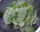 簡単♪レタスのお浸し（中華風）作り方1写真
