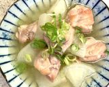 簡単　とろとろ白だし鶏大根　スープたっぷり😋作り方5写真