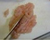 超ヘルシー☆味噌ダレササミ豆腐ハンバーグ作り方1写真