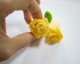 薄焼き卵でリアルな大輪のバラ！作り方7写真