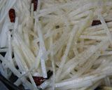 大根塩きんぴら作り方10写真