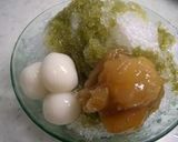 グリーンティーを使ったかき氷作り方4写真