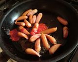 ウインナーのケチャップ炒め作り方3写真