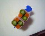 ハム１枚☆お弁当に＊アスパラにんじん巻き作り方7写真