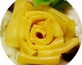 薄焼き卵でリアルな大輪のバラ！作り方9写真