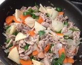 ヘルシーな豚薄切り肉の酢豚風作り方5写真