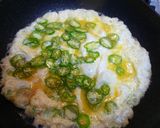 ししとう&卵炒め✿～卵焼き中華風♪作り方3写真