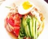 ＊韓国風ピリ辛そうめん＊作り方4写真