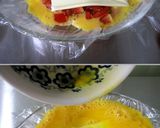 卵2個★レンジで完熟トマトチーズオムレツ作り方4写真