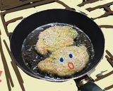 梅＆大葉挟みトンカツ作り方4写真