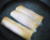 ✿タルタルカマンベール*揚げ焼き春巻き✿作り方9写真